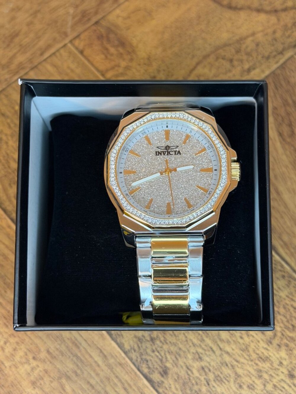 Invicta Speedway Lustria Men's Watch - 42mm, Gold, Steel (49126)